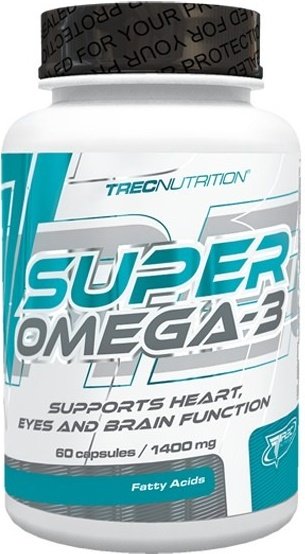 Trec Nutrition, Super Omega-3 - 60 kapsler