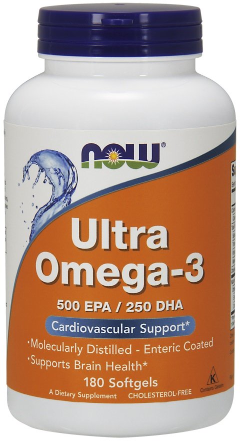 NOW Foods, Ultra Omega-3 - 180 softgels