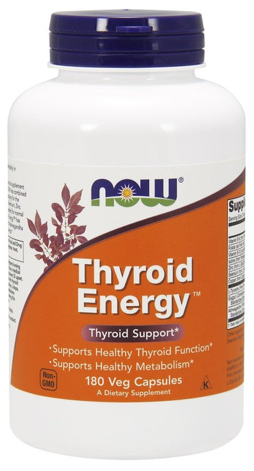 NOW Foods, Thyroid Energy - 180 vcaps