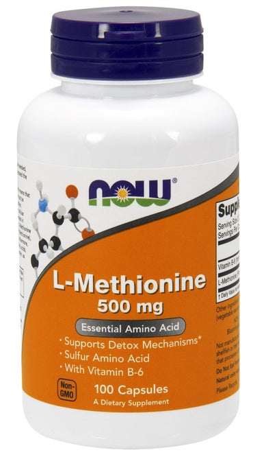NOW Foods, L-Methionine, 500mg - 100 caps