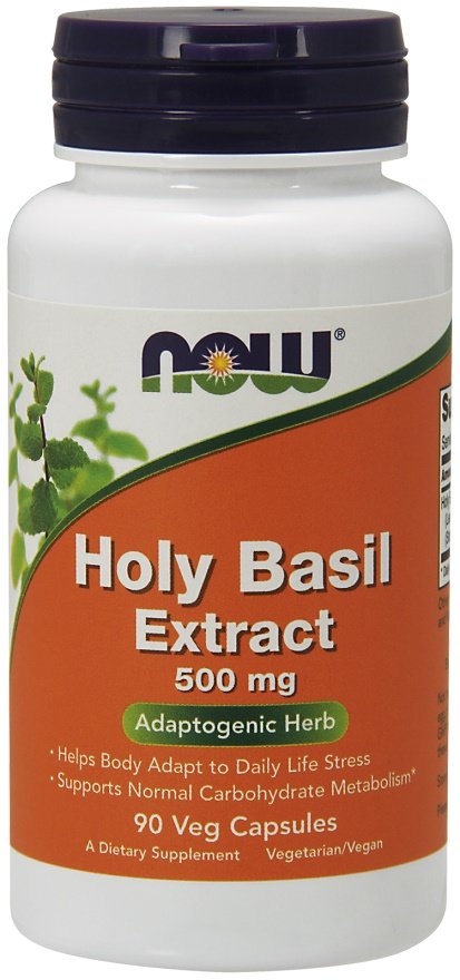 NOW Foods, Holy Basil Extract, 500mg - 90 vcaps