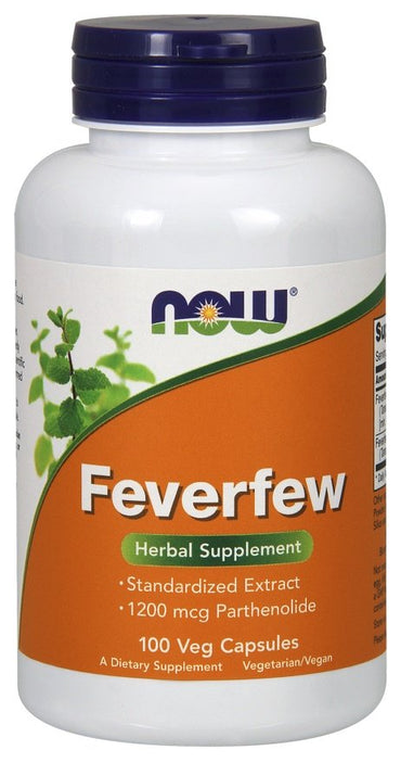 NOW Foods, Feverfew - 100 vcaps