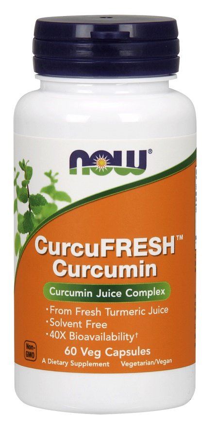 NOW Foods, CurcuFRESH Curcumin, Capsules - 60 vcaps