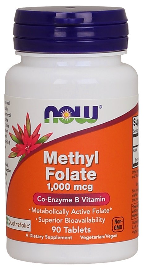 NOW Foods, Methyl Folate, 1000mcg - 90 tabs