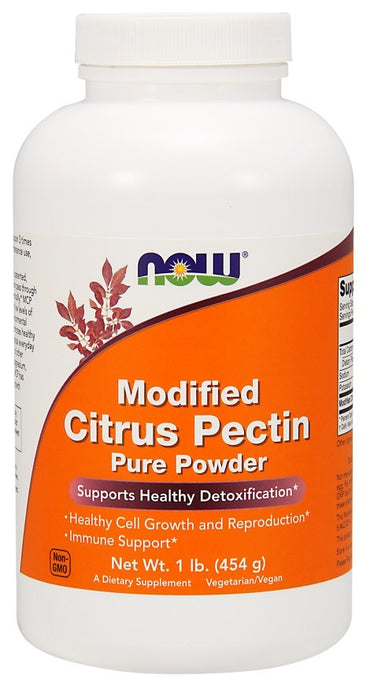 NOW Foods, Modified Citrus Pectin, Pure Powder - 454g
