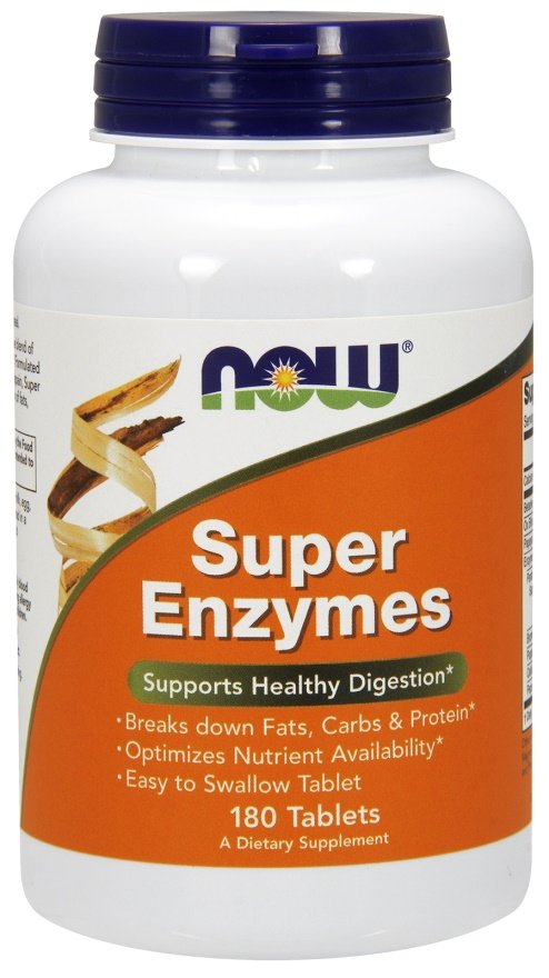 NOW Foods, Super Enzymes - 180 tabs