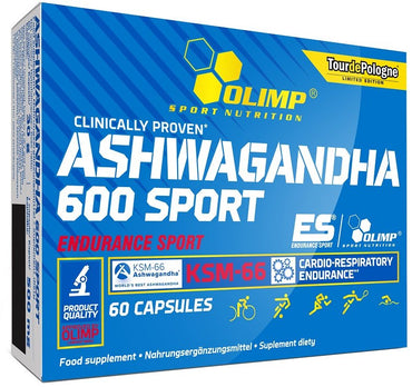 Olimp Nutrition, Ashwagandha 600 Sport - 60 caps