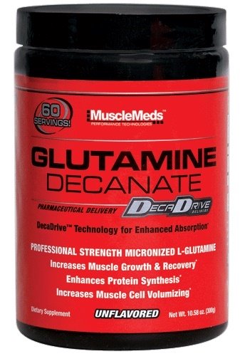 MuscleMeds, Glutamine Decanate, Unflavored - 300g