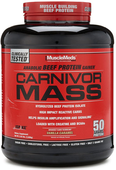 MuscleMeds, Carnivor Mass, Vanilla Caramel - 2688g