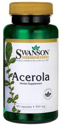 Swanson, Acerola, 500mg - 60 caps