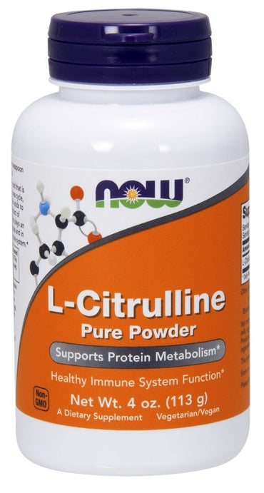NOW Foods, L-Citrulline, Pure Powder - 113g