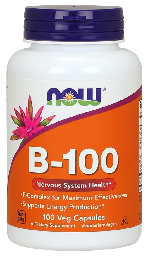 NOW Foods, Vitamin B-100 - 100 vcaps