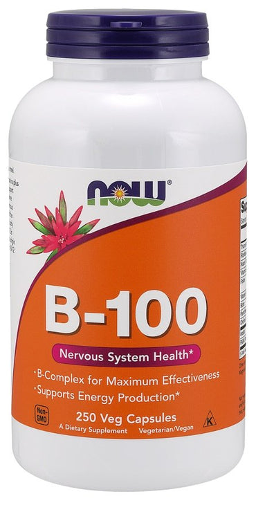 NOW Foods, Vitamin B-100 - 250 vcaps