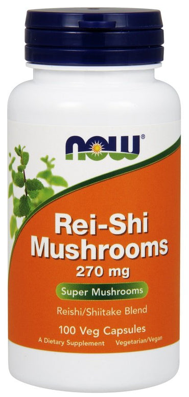 NOW Foods, Rei-Shi Mushrooms, 270mg - 100 vcaps