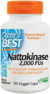 Doctor's Best, Nattokinase, 2000 FUs - 90 vcaps