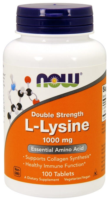 NOW Foods, L-Lysine, 1000mg - 100 tabs
