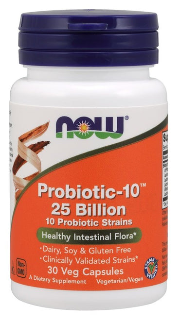 NOW Foods, Probiotic-10, 25 Billion - 30 vcaps