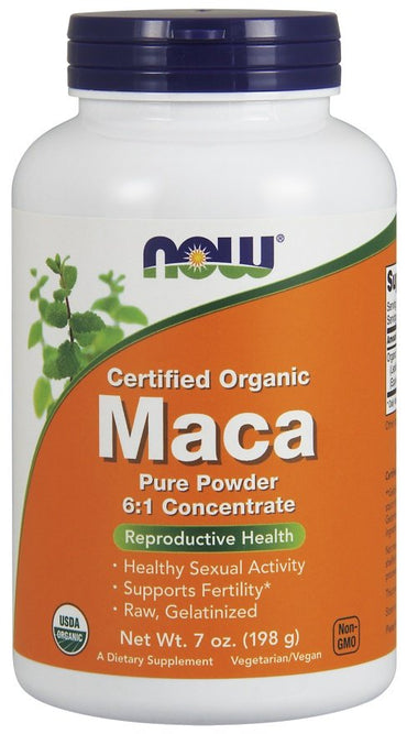 NOW Foods, Maca 6:1 Concentrate, Pure Powder - 198g