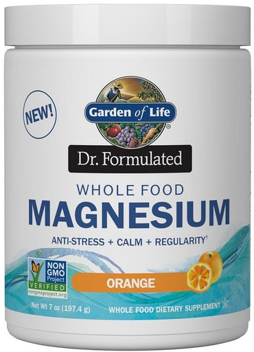 Garden of Life, Dr. Formulated Whole Food Magnesium, Orange - 197g