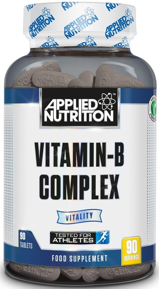 Applied Nutrition, Complexo de Vitaminas B - 90 comprimidos