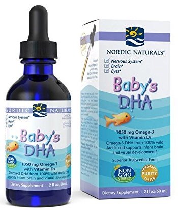 Nordic Naturals, Baby's DHA, 1050mg Omega-3 with Vitamin D3 - 60 ml.