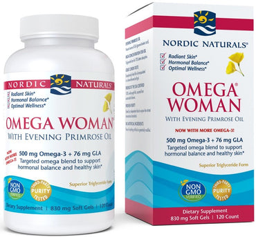 Nordic Naturals, Omega Woman, 500mg - 120 softgels
