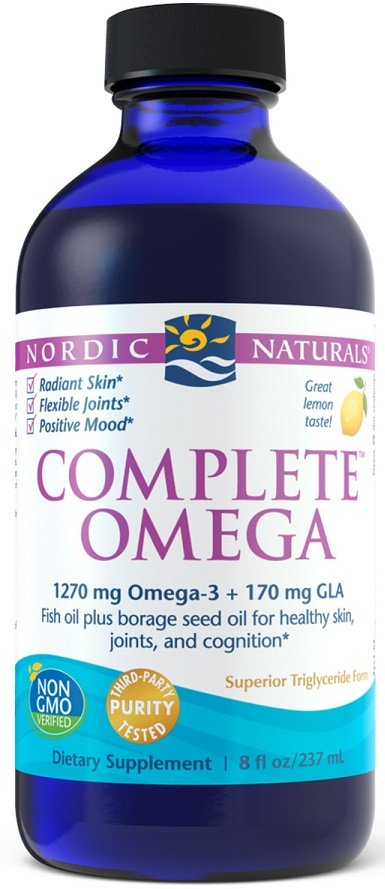 Nordic Naturals, Complete Omega, 1270mg Lemon - 237 ml.