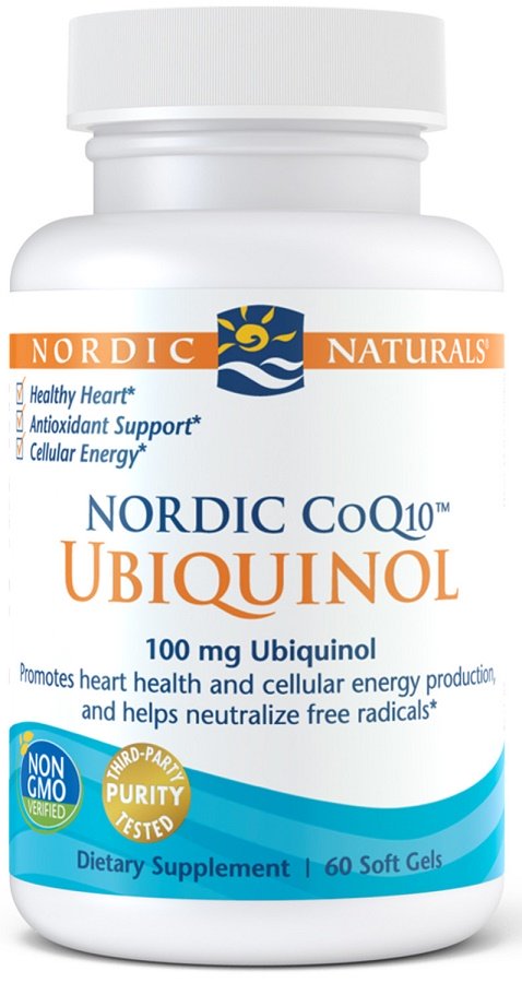 Nordic Naturals, Nordic CoQ10 Ubiquinol, 100mg - 60 softgels