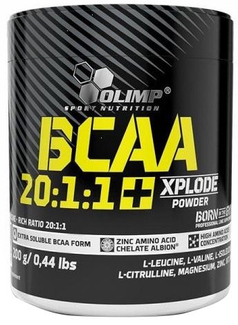 Olimp Nutrition, BCAA 20:1:1 Xplode, Grapefruit - 200g
