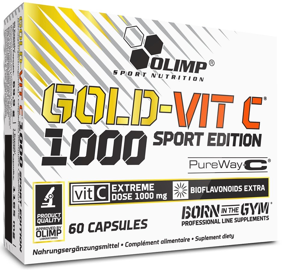 Olimp Nutrition, Gold-Vit C 1000 Sport Edition - 60 caps