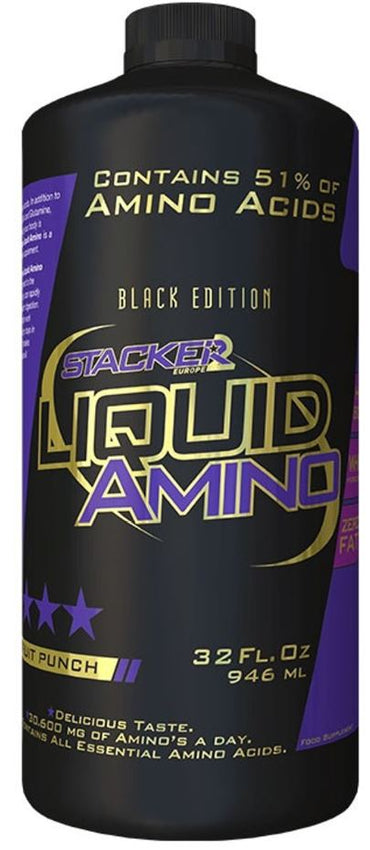 Stacker2 Europe, Liquid Amino, Fruchtpunsch – 946 ml.