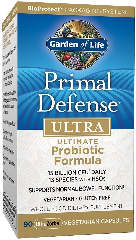 Garden of Life, Primal Defense Ultra, Ultimate Probiotic Formula - 90 vcaps