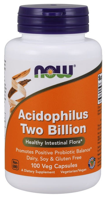 NOW Foods, Acidophilus Two Billion - 100 vcaps