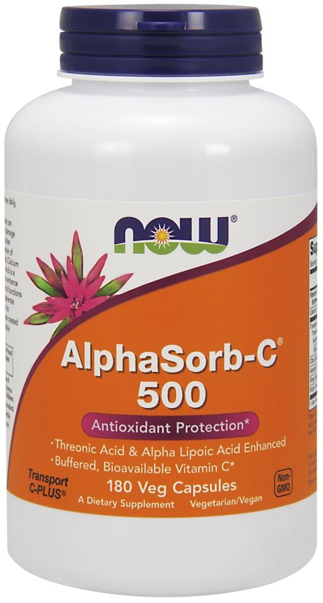 NOW Foods, AlphaSorb-C, 500mg - 180 vcaps