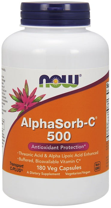 NOW Foods, AlphaSorb-C, 500mg - 180 vcaps