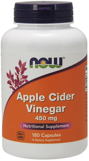 NOW Foods, Apple Cider Vinegar, 450mg - 180 vcaps