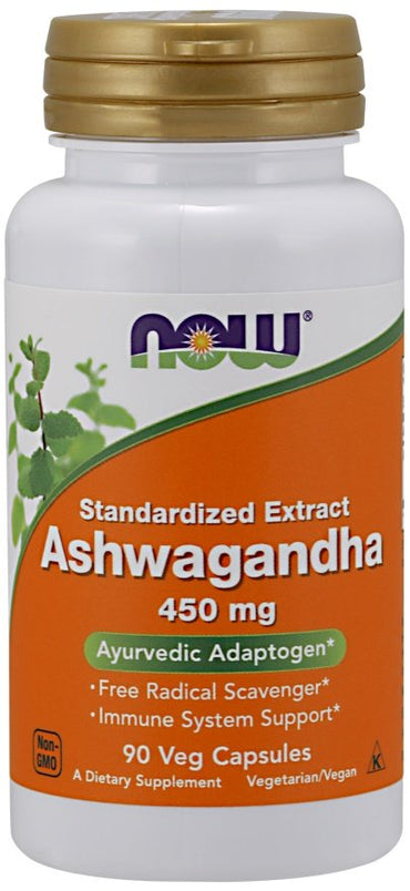 NOW Foods, Ashwagandha Extract, 450mg - 90 vcaps
