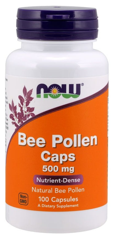 NOW Foods, Bee Pollen, 500mg - 100 caps