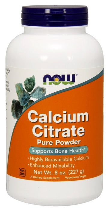 NOW Foods, Calcium Citrate Pure Powder - 227g