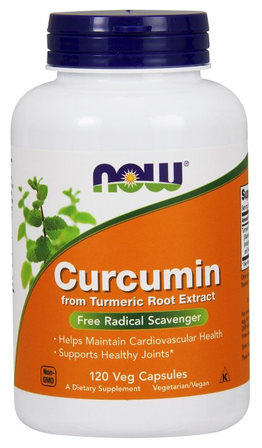 NOW Foods, Turmeric Curcumin - 120 vcaps