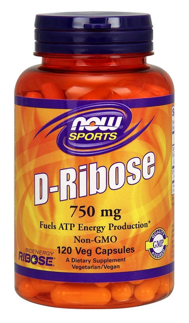 NOW Foods, D-Ribose, 750mg - 120 vcaps