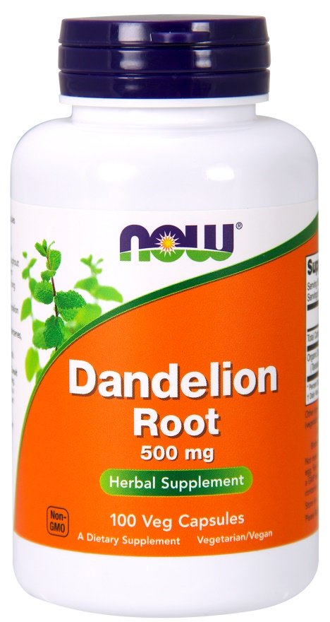 NOW Foods, Dandelion Root, 500mg - 100 vcaps