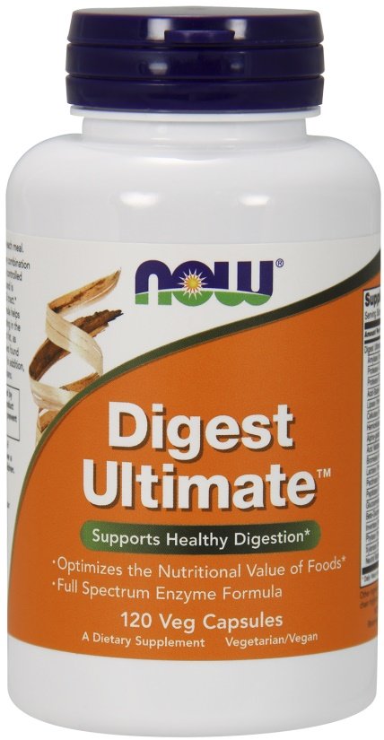 NOW Foods, Digest Ultimate - 120 capsules végétales