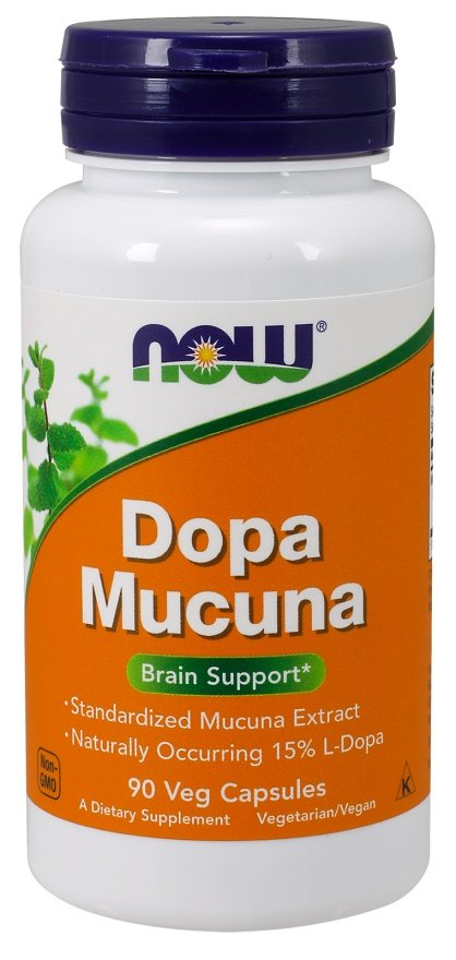 NOW Foods, DOPA Mucuna - 90 capsules végétales