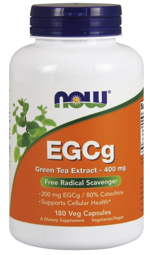 NOW Foods, EGCg Green Tea Extract, 400mg - 180 vcaps