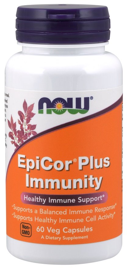 NOW Foods, EpiCor Plus Immunity - 60 vcaps