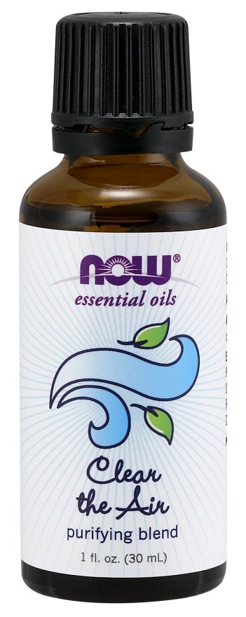 NOW Foods, Essential Oil, Clear the Air Oil Blend - 30 ml.