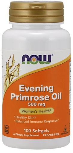 NOW Foods, Evening Primrose Oil, 500mg - 100 softgels