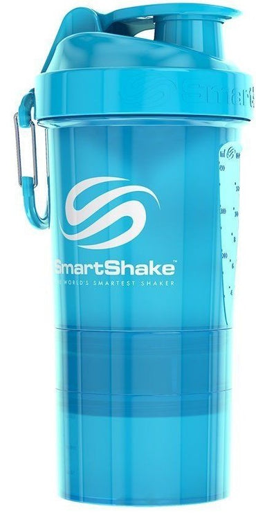 SmartShake, Original2Go, Neon Blue - 600 ml.