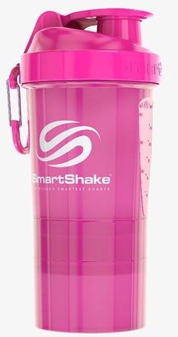 SmartShake, Original2Go, Neon Pink - 600 ml.